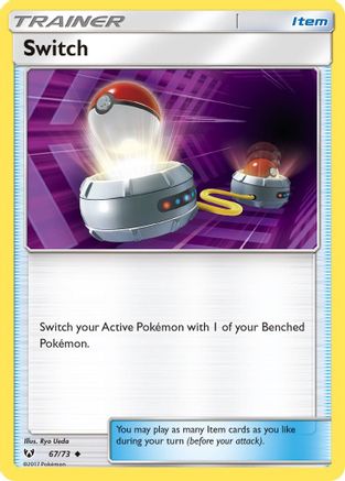 Switch (67/73) [SM: Shining Legends] Pokemon Single Pokémon