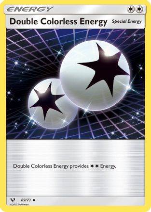 Double Colorless Energy (69/73) Reverse Holofoil [SM: Shining Legends] Pokemon Single Pokémon