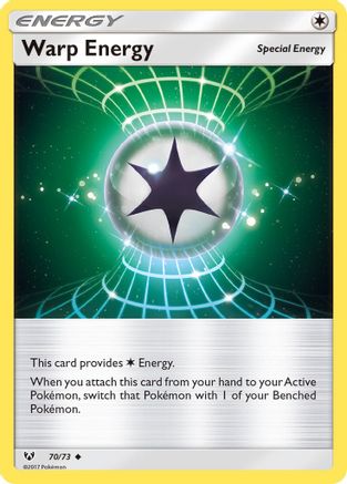 Warp Energy (70/73) Reverse Holofoil [SM: Shining Legends] Pokemon Single Pokémon