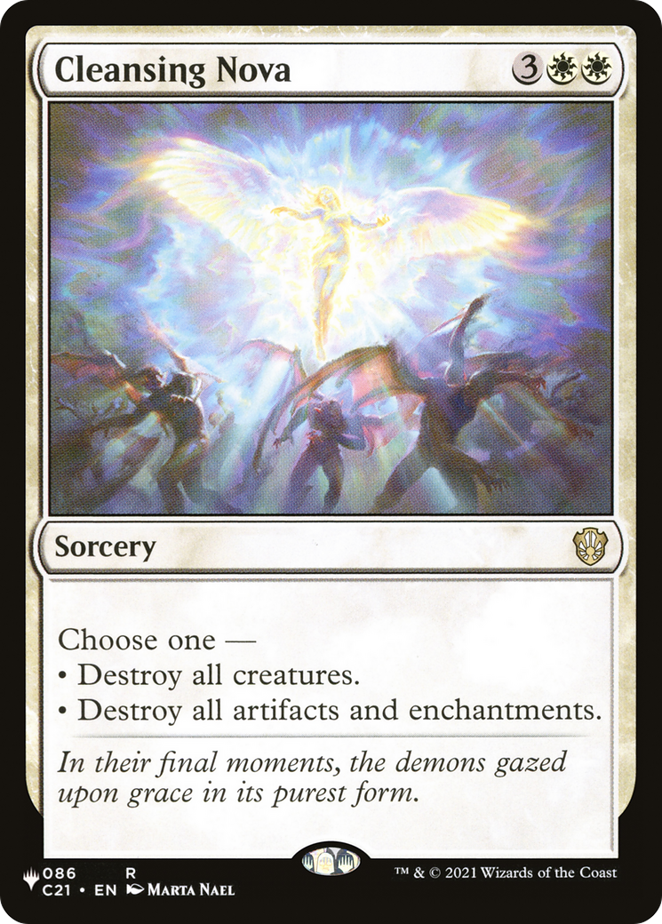 Cleansing Nova (LIST-086) [Mystery Booster] The List MTG Single Wizards of the Coast
