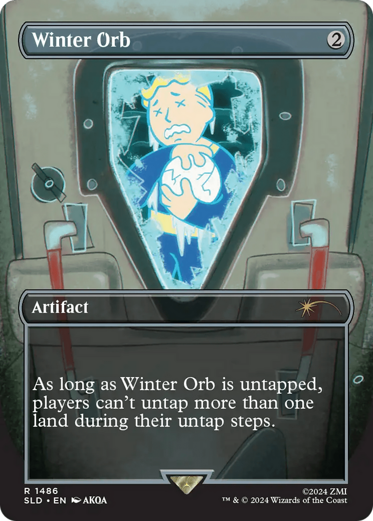 Winter Orb (SLD-1486) [Secret Lair] Drop (Borderless) MTG Single Wizards of the Coast