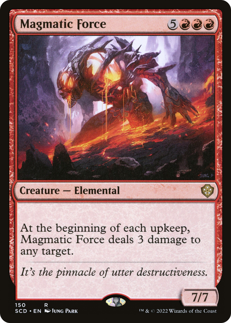 Magmatic Force (SCD-150) [Starter Commander Decks] MTG Single Wizards of the Coast