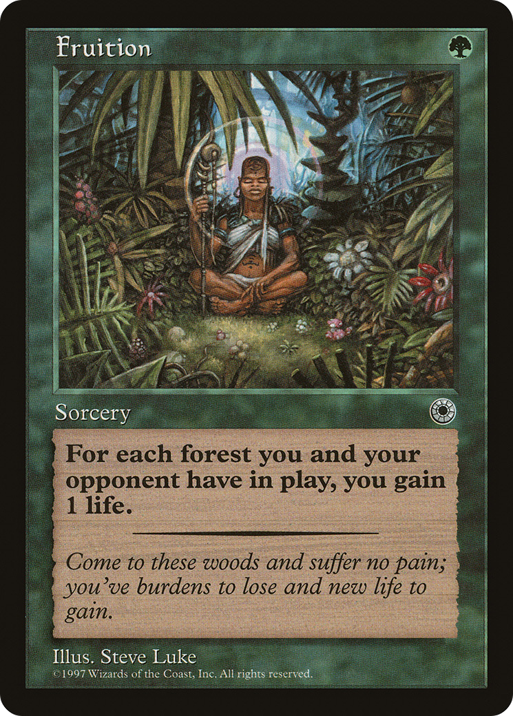 Fruition (POR-) [Misc] Portal MTG Single Wizards of the Coast