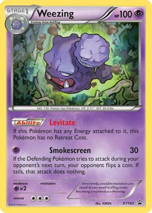 Weezing XY163/211 Holofoil [Promos: XY Promos] Pokemon Single Pokémon