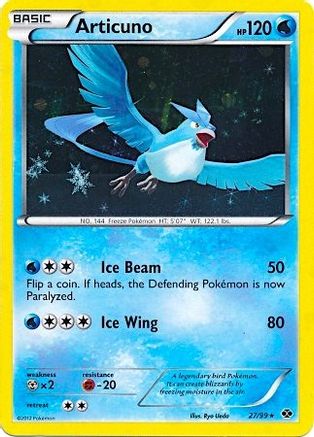 Articuno - 27/99 (Next Destinies) () Holofoil [Misc: Blister Exclusives] Pokemon Single Pokémon