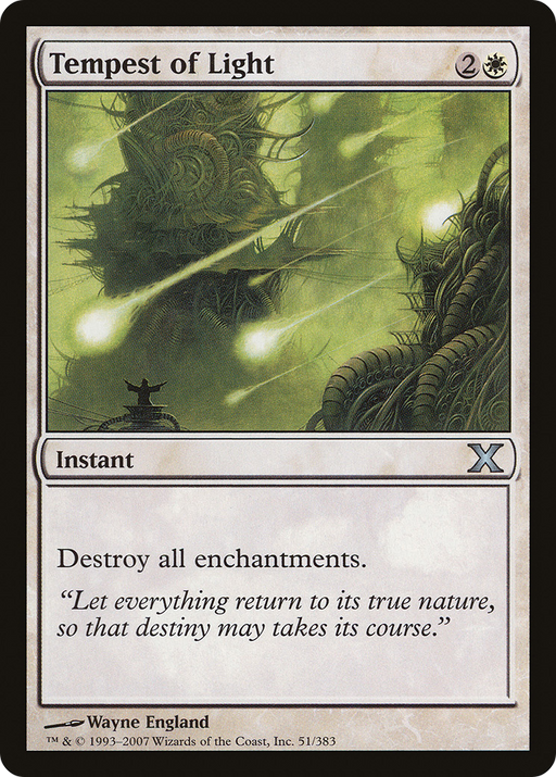 Tempest of Light (10E-051) [Tenth Edition] Foil MTG Single Wizards of the Coast