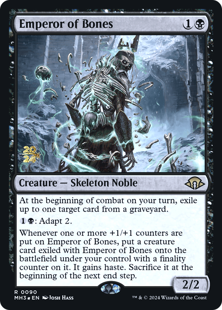 Emperor of Bones (PRE-090) [Modern Horizons 3 Promos] Foil MTG Single Wizards of the Coast