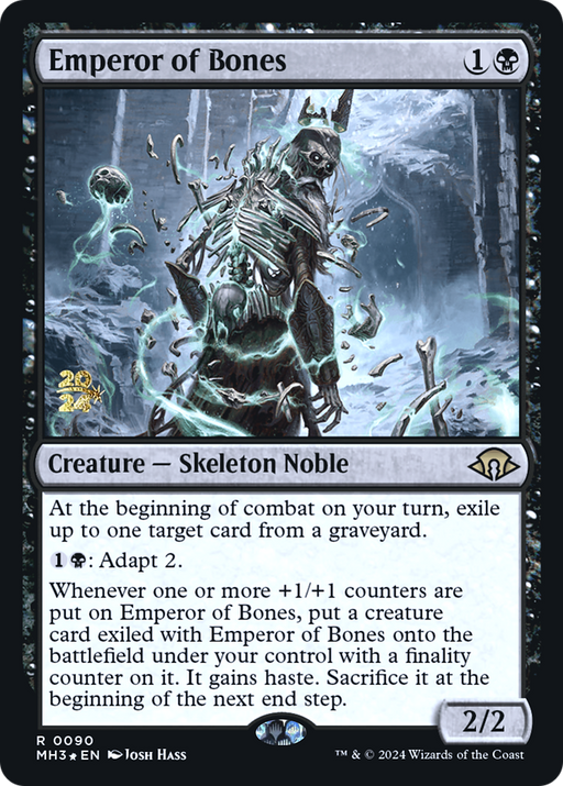 Emperor of Bones (PRE-090) [Modern Horizons 3 Promos] Foil MTG Single Wizards of the Coast
