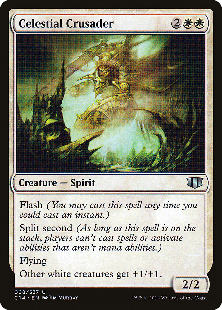 Celestial Crusader (C14-068) [Commander 2014] MTG Single Wizards of the Coast