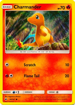 Charmander - 18/147 (Premium Collection Promo) Holofoil [Misc: Cards & Products] Pokemon Single Pokémon