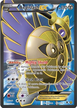 Aegislash EX - 65a/119 (65a/119) - [Promos: Alternate Art Promos] Holofoil Pokemon Single Pokémon