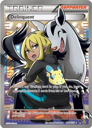 Delinquent - 98b/122 (Full Art) (98b/122) Holofoil [Promos: Alternate Art Promos] Pokemon Single Pokémon