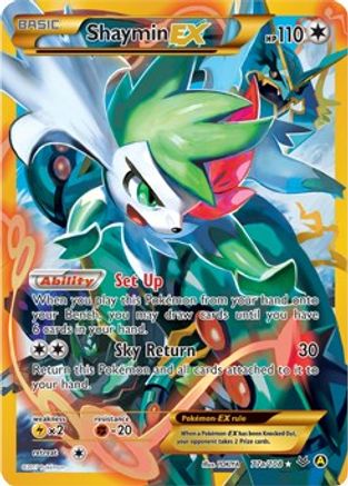 Shaymin EX - 77a/108 (77a/108) - [Promos: Alternate Art Promos] Holofoil Pokemon Single Pokémon