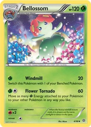 Bellossom - 4/98 (Cosmos Holo) Holofoil [Misc: Cards & Products] Pokemon Single Pokémon