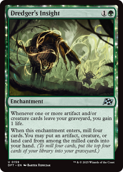 Dredger's Insight (DFT-159) [Aetherdrift] MTG Single Wizards of the Coast