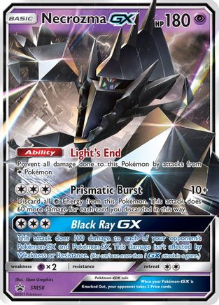 Necrozma GX - SM58 (SM58/248) Holofoil [SM: Black Star Promos] Pokemon Single Pokémon