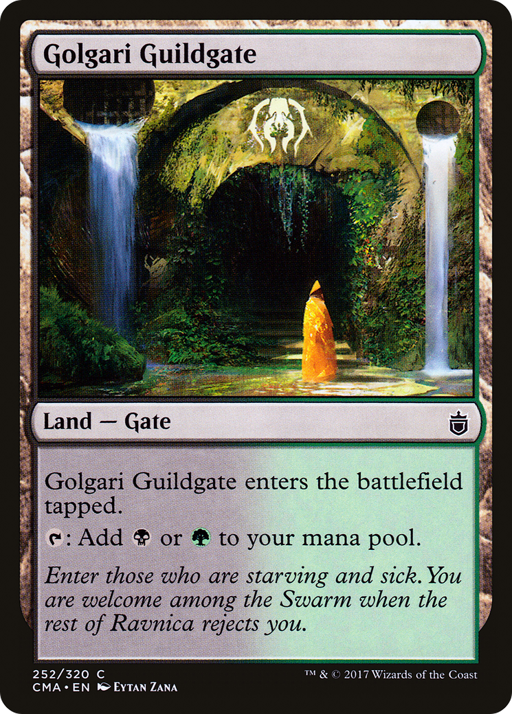Golgari Guildgate (CMA-252) [Commander Anthology] MTG Single Wizards of the Coast