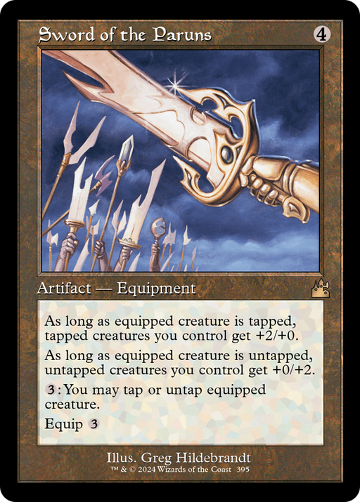 Sword of the Paruns (RVR-395) [Ravnica Remastered] MTG Single Wizards of the Coast