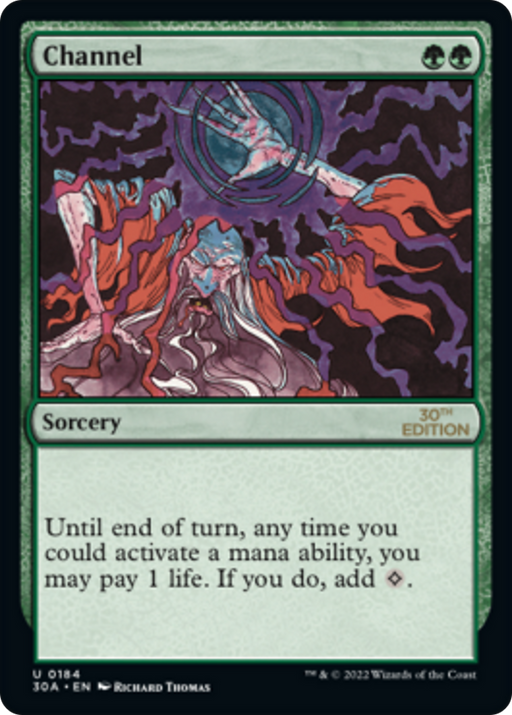 Channel (30A-184) [30th Anniversary Edition] MTG Single Wizards of the Coast