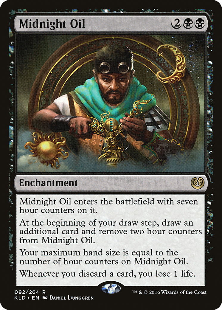 Midnight Oil (KLD-092) [Kaladesh] MTG Single Wizards of the Coast