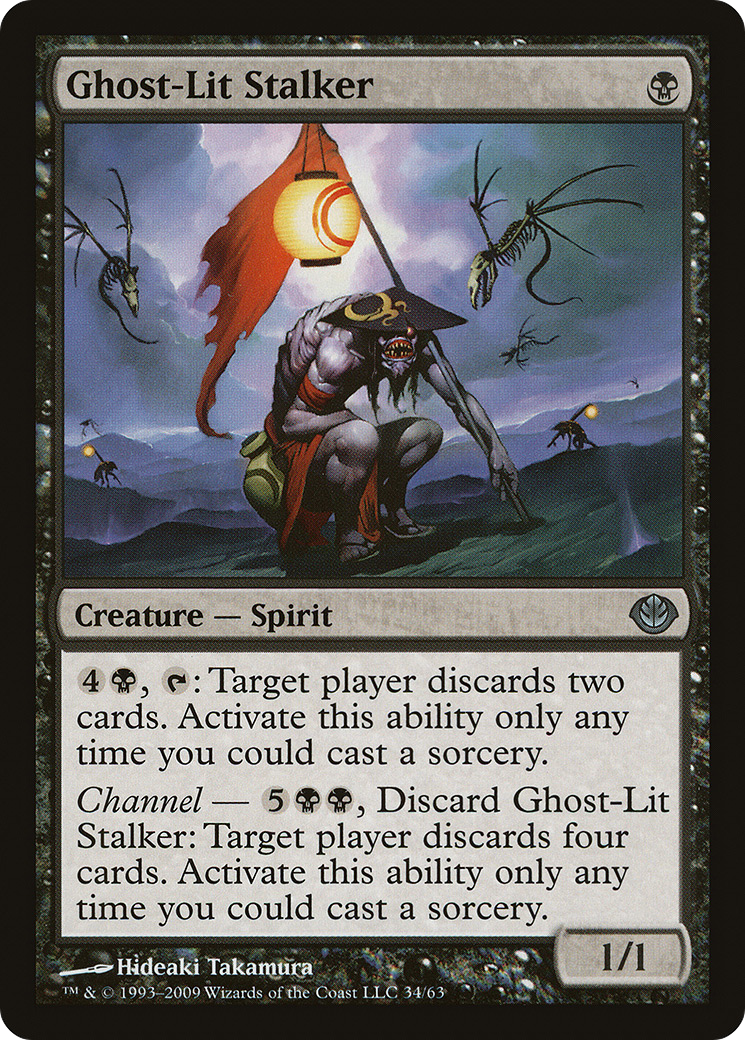 Ghost-Lit Stalker (DDD-034) [Misc] Duel Decks: Garruk vs. Liliana MTG Single Wizards of the Coast