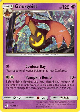 Gourgeist (/111) Reverse Holofoil [SM: Crimson Invasion] Pokemon Single Pokémon