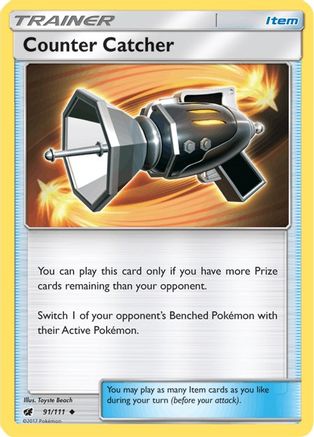 Counter Catcher (91/111) [SM: Crimson Invasion] Pokemon Single Pokémon