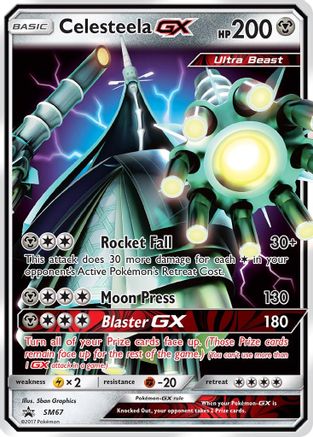 Celesteela GX - SM67 (/248) Holofoil [SM: Black Star Promos] Pokemon Single Pokémon