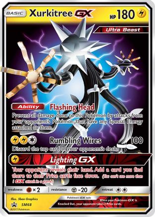 Xurkitree GX - SM68 (/248) Holofoil [SM: Black Star Promos] Pokemon Single Pokémon
