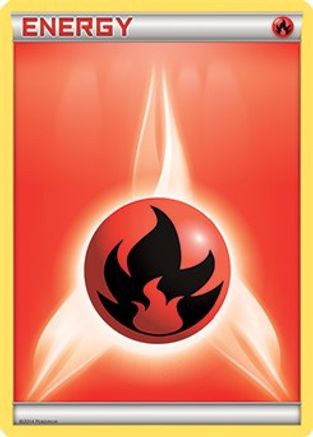Fire Energy (2011 Unnumbered) () [Promos: League & Championship Cards] Pokemon Single Pokémon