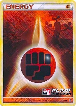 Fighting Energy - 93/95 (Play! Pokemon) Holofoil [Promos: League & Championship Cards] Pokemon Single Pokémon