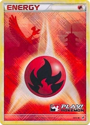 Fire Energy - 89/95 (Play! Pokemon) (89) - [Promos: League & Championship Cards] Holofoil Pokemon Single Pokémon