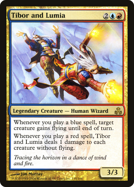 Tibor and Lumia (GPT-135) [Guildpact] MTG Single Wizards of the Coast