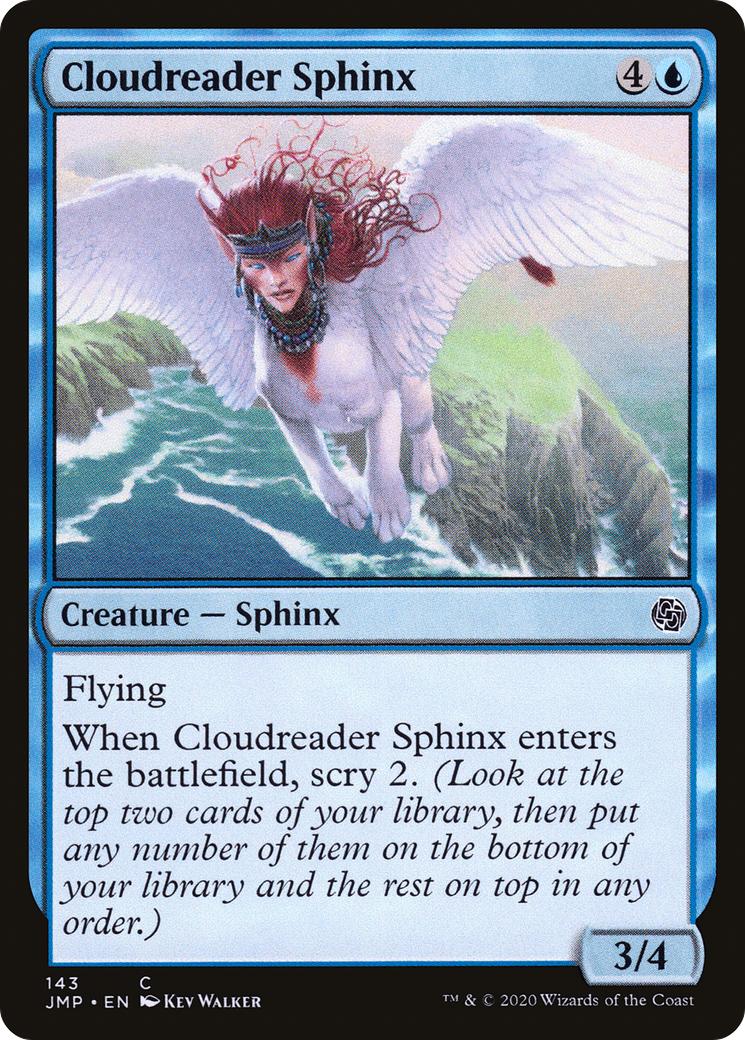 Cloudreader Sphinx (JMP-143) [Jumpstart] MTG Single Wizards of the Coast