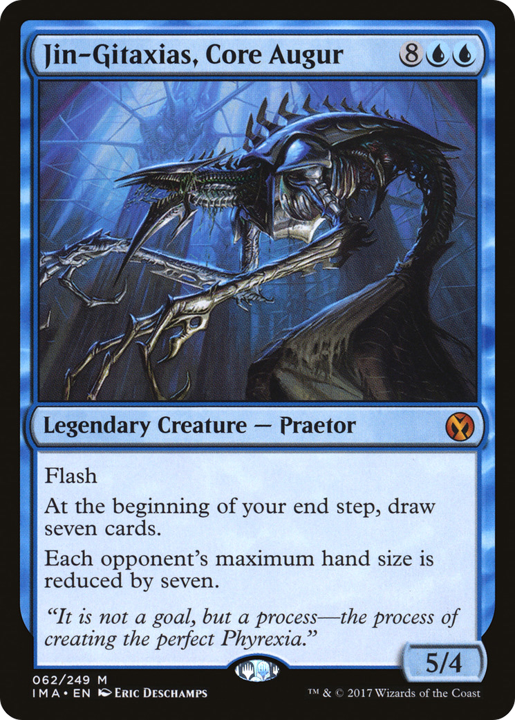 Jin-Gitaxias, Core Augur (IMA-062) [Iconic Masters] Foil MTG Single Wizards of the Coast