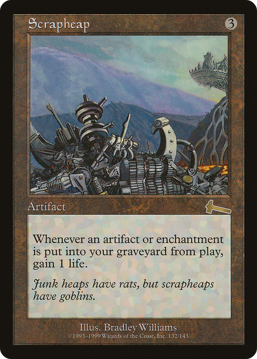 Scrapheap (ULG-132) [Urza's Legacy] Foil MTG Single Wizards of the Coast