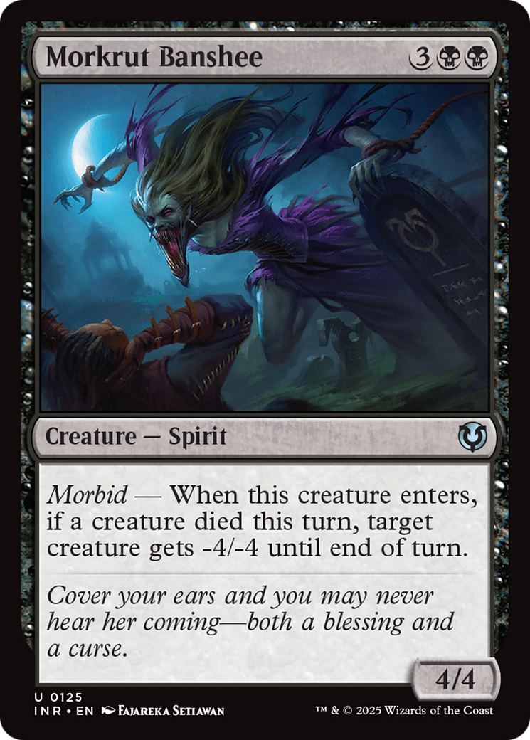 Morkrut Banshee (INR-125) [Innistrad Remastered] Foil MTG Single Wizards of the Coast