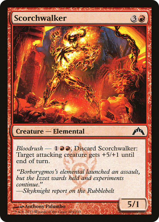 Scorchwalker (GTC-104) [Gatecrash] MTG Single Wizards of the Coast