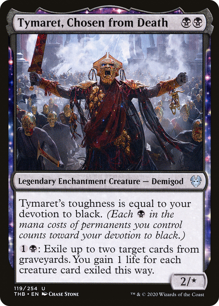 Tymaret, Chosen from Death (THB-119) [Theros Beyond Death] Foil MTG Single Wizards of the Coast