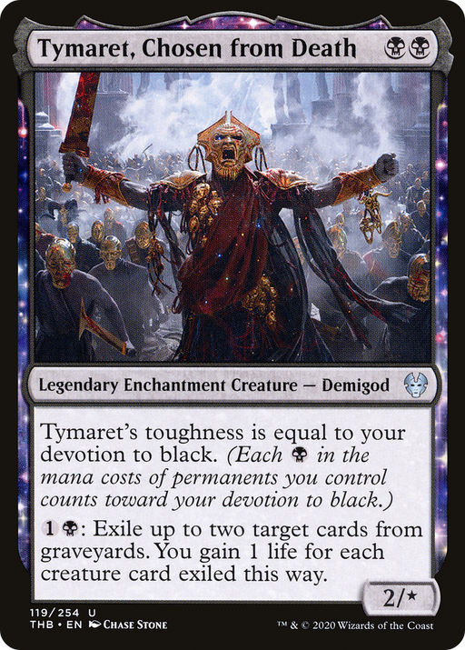 Tymaret, Chosen from Death (THB-119) [Theros Beyond Death] Foil MTG Single Wizards of the Coast