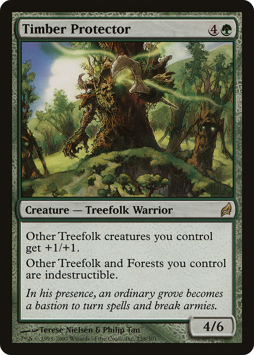 Timber Protector (LRW-238) [Lorwyn] MTG Single Wizards of the Coast