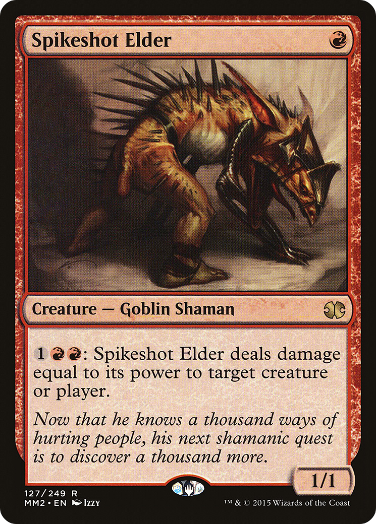Spikeshot Elder (MM2-127) [Modern Masters 2015] MTG Single Modern Masters 2015