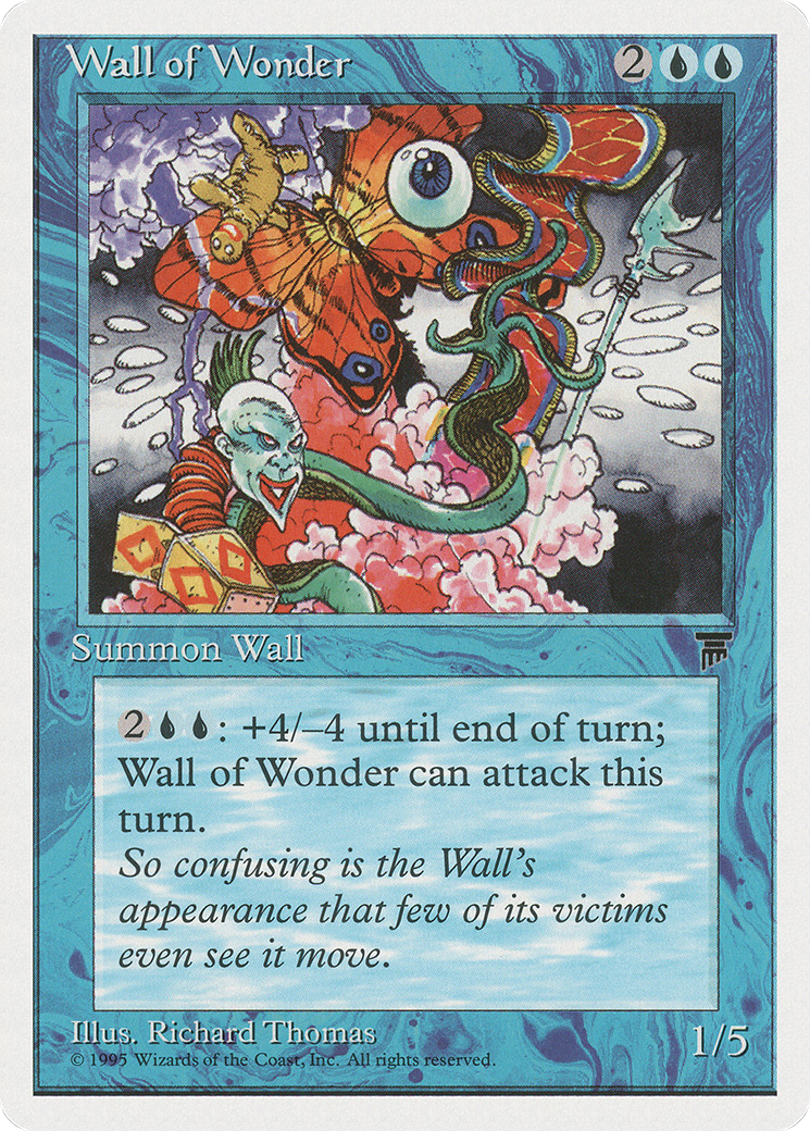 Wall of Wonder (CHR-028) [Chronicles] MTG Single Magic: The Gathering