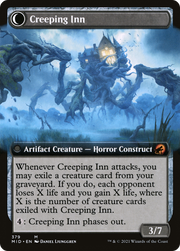 Hostile Hostel (MID-379) [Innistrad: Midnight Hunt] (Extended Art) MTG Single Wizards of the Coast