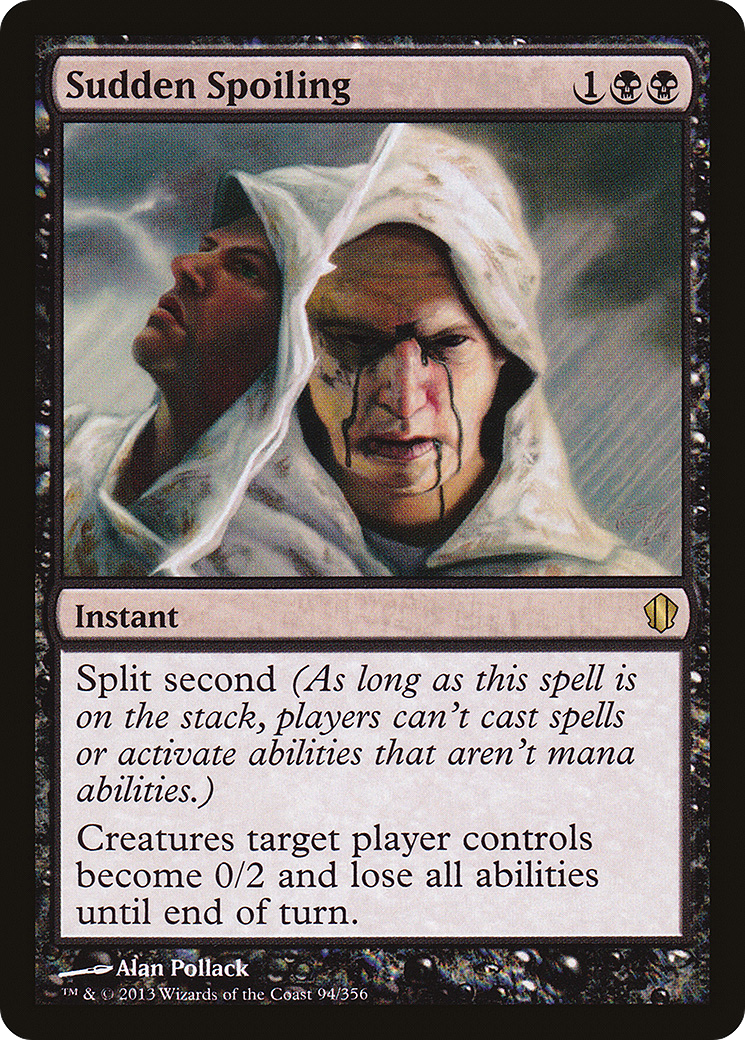 Sudden Spoiling (C13-094) [Commander 2013] MTG Single Wizards of the Coast