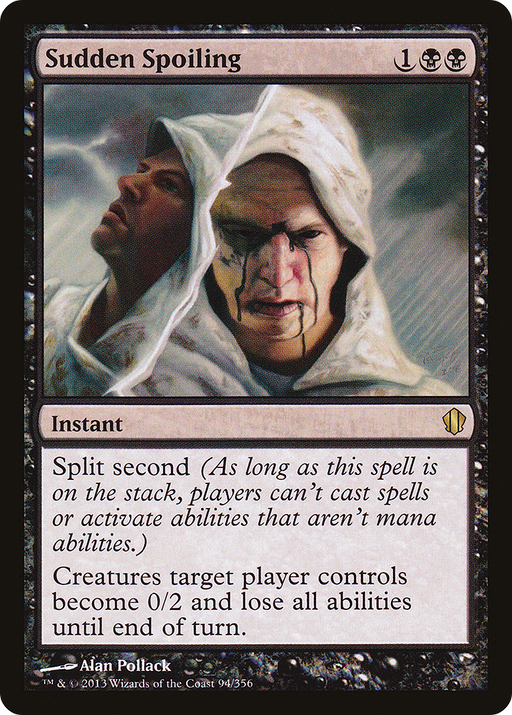 Sudden Spoiling (C13-094) [Commander 2013] MTG Single Wizards of the Coast