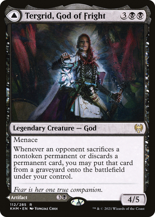 Tergrid, God of Fright (KHM-112) [Kaldheim] MTG Single Wizards of the Coast