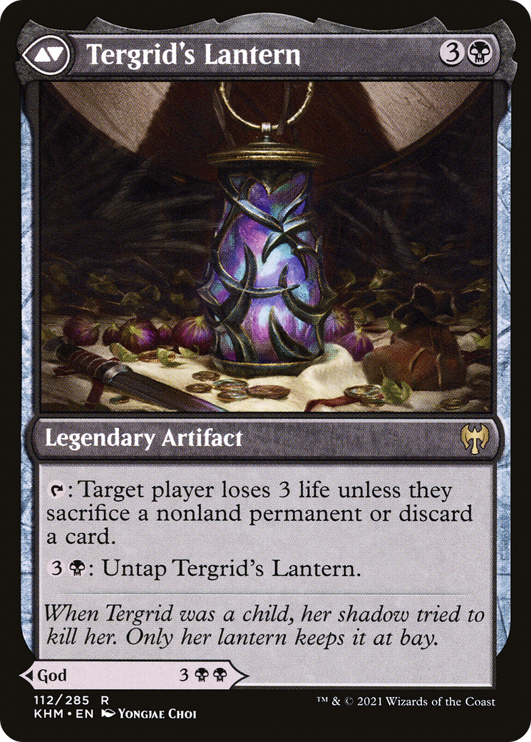 Tergrid, God of Fright (KHM-112) [Kaldheim] MTG Single Wizards of the Coast