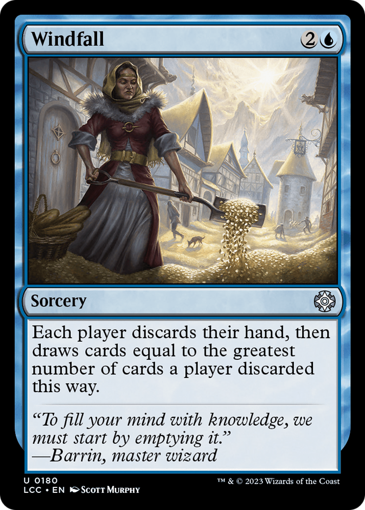 Windfall (LCC-180) [The Lost Caverns of Ixalan Commander] MTG Single Wizards of the Coast
