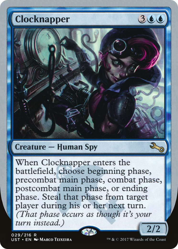 Clocknapper (UST-029) [Unstable] Foil MTG Single Wizards of the Coast